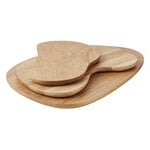 Ferm Living Cairn cutting boards, set of 3, oak, product image