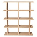 Ferm Living Kona bookcase 2x4, natural oak, product image