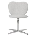 ferm LIVING Rico chair, swivel, off-white melange Soft Bouclé, product image