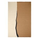 ferm LIVING Tappeto Soil Kelim, 200 x 300 cm, dark sand - bianco naturale, immagine prodotto