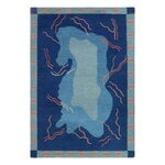 Finarte Columbus Teppich, blau, produktbild