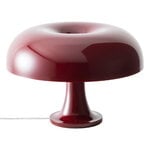 Artemide Nessino table lamp, ruby red, special edition, view 1