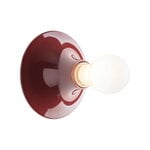 Artemide Teti wall/ceiling lamp, ruby red, special edition, view 1