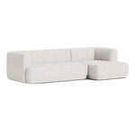 HAY Quilton sohva, combination 20, oikea, l.valkoinen Steelcut 110