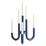 Design House Stockholm Turn candelabrum, blue, product image