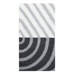 Lapuan Kankurit Metsälampi blanket, 130 x 200 cm, white - grey - black, product image