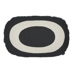 Marimekko Melooni cushion, 70 x 47 cm, linen - charcoal
