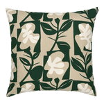Marimekko Pienet Naatit tyynynpäällinen, 50 x 50 cm, beige-puuvilla-vihreä