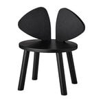 Nofred Chaise pour enfants Mouse, noir