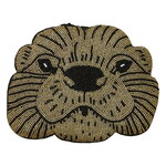 MUM's Otter wall art, 28 x 35 cm, gold, product image