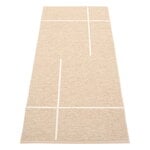 Pappelina Fred rug, 70 x 180 cm, beige - vanilla, product image