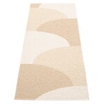 Pappelina Hill Teppich, 70 x 180 cm, Vanille - Beige - Creme, produktbild