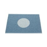 Pappelina Vera Pop Teppich, 70 x 50 cm, river blue - blue fog, produktbild