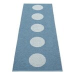 Pappelina Tappeto Vera Pop, 70 x 200 cm, blu fiume - nebbia blu, immagine prodotto