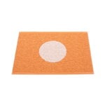 Pappelina Vera Pop Teppich, 70 x 50 cm, hellorange - perlmuttrosa, produktbild