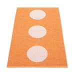 Pappelina Teppich Vera Pop, 70 x 120 cm, hellorange - perlmuttrosa, produktbild