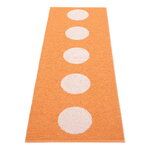 Pappelina Vera Pop rug, 70 x 200 cm, pale orange - pearl pink, product image
