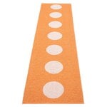 Pappelina Vera Pop Teppich, 70 x 280 cm, hellorange - perlmuttrosa, produktbild
