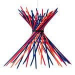 Ingo Maurer Pic-a-stic pendant, blue - orange - red, product image