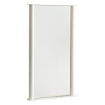 Raawii Pipeline mirror, large, pearl white