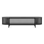 Poiat Bastone Sideboard, niedrig, Schwarz