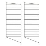 String Furniture String floor panel, 85 x 30 cm, 2-pack, dark grey, view 1