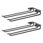 String Furniture String hanger rack 30 cm, 2-pack, black, product image