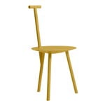 PLEASE WAIT to be SEATED Spade chair, turmeric yellow, product image