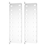 String Furniture String Plex side panel 50 x 20 cm, 2-pack, clear, product image
