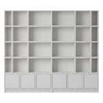 Muuto Stacked bookcase, configuration 1, grey, product image