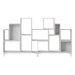Muuto Stacked bookcase, configuration 3, grey, product image