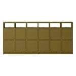 Muuto Buffet Stacked, configuration 1, brun vert, image produit