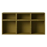 Muuto Buffet Stacked, configuration 5, brun vert, image produit
