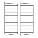 String Furniture String side panel 50 x 20 cm, 2-pack, dark grey, product image
