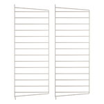 String Furniture String side panels 75 x 30 cm, 2-pack, beige, product image
