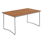 Grythyttan Stålmöbler Table Bovik, 92 x 150 cm, acier galvanisé à chaud - teck, image produit