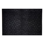 Tica Copenhagen Graphic doormat, 60 x 90 cm, black, product image