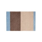 Tica Copenhagen Stripes horizontal rug, 40 x 60 cm, blue - sand - ivory, product image