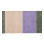 Tica Copenhagen Stripes horizontal rug, 67 x 120 cm, green - lilac - ivory, product image
