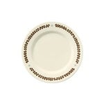 Sabato Plate, 18 cm, Tetto - brown, product image