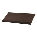 String Furniture String magazine shelf, 78 x 30 cm, dark oak, product image