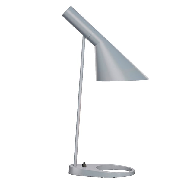 Louis Poulsen Aj Table Lamp, Light Grey