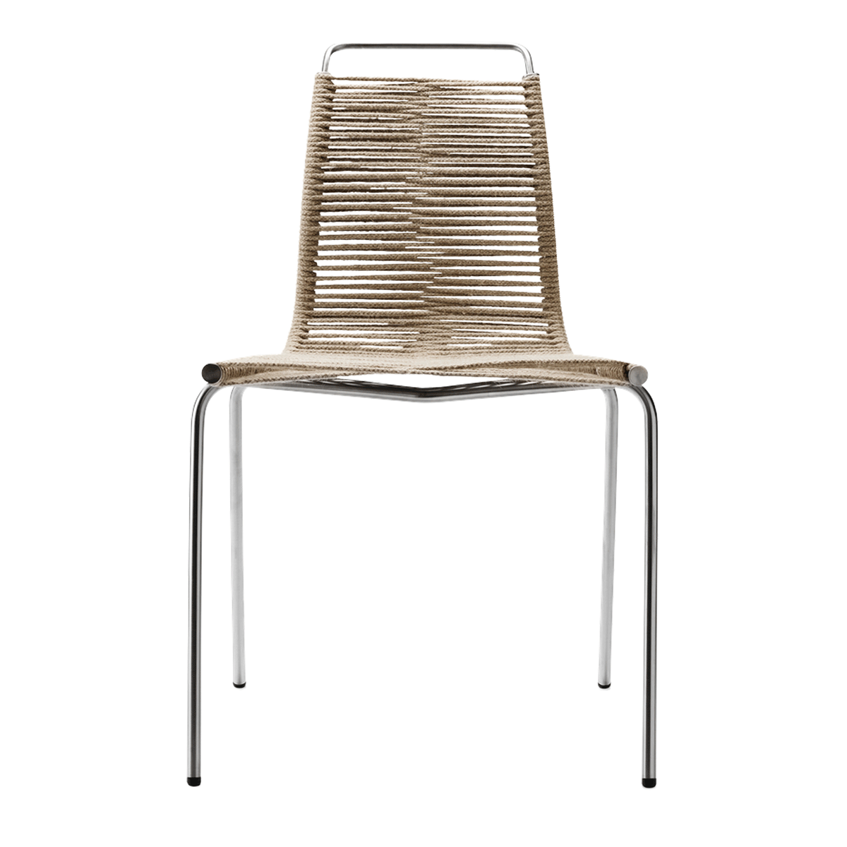 Carl Hansen & Søn PK1 chair, steel - natural | Pre-used design
