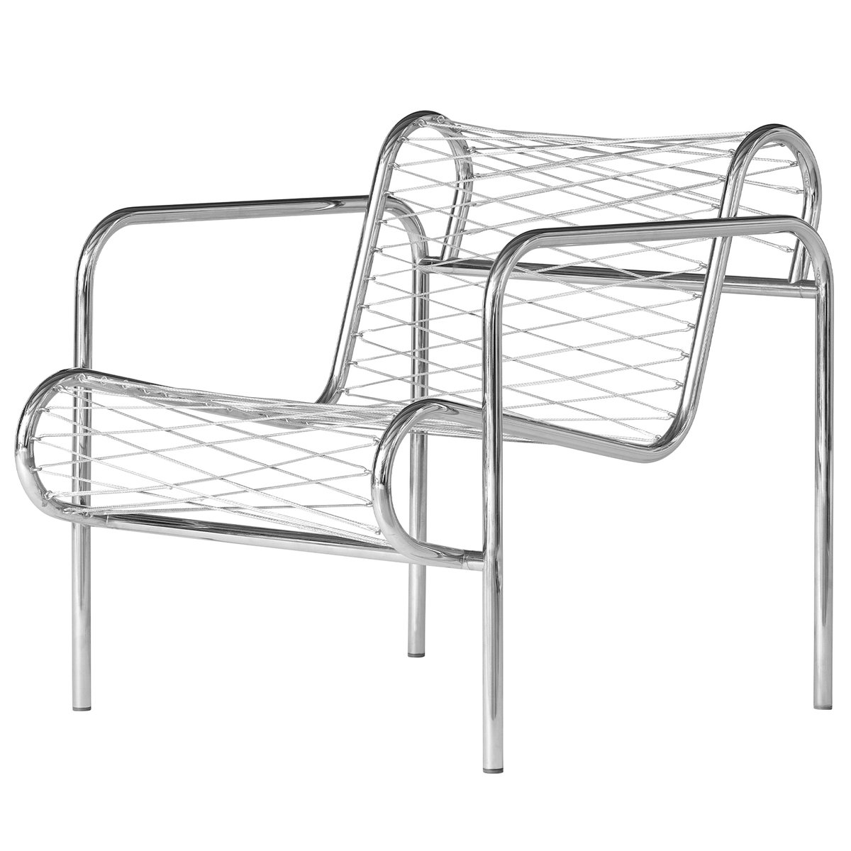 A. Petersen Wire Chair tuoli, ruostumaton teräs