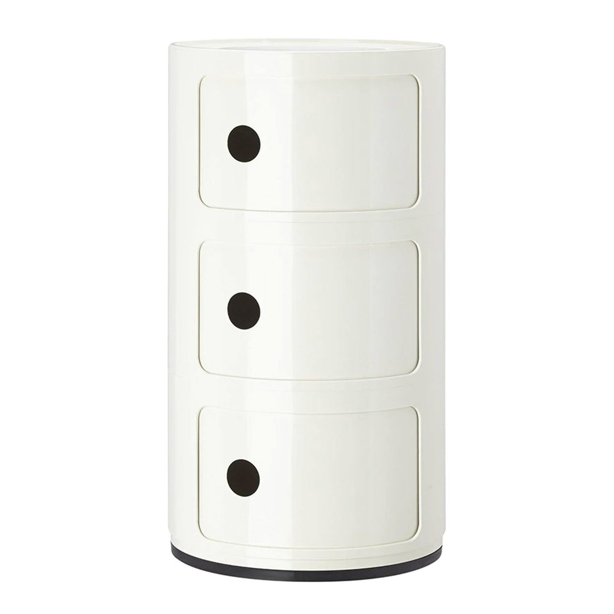 Kartell Componibili storage unit, 3 modules, white | Finnish Design Shop