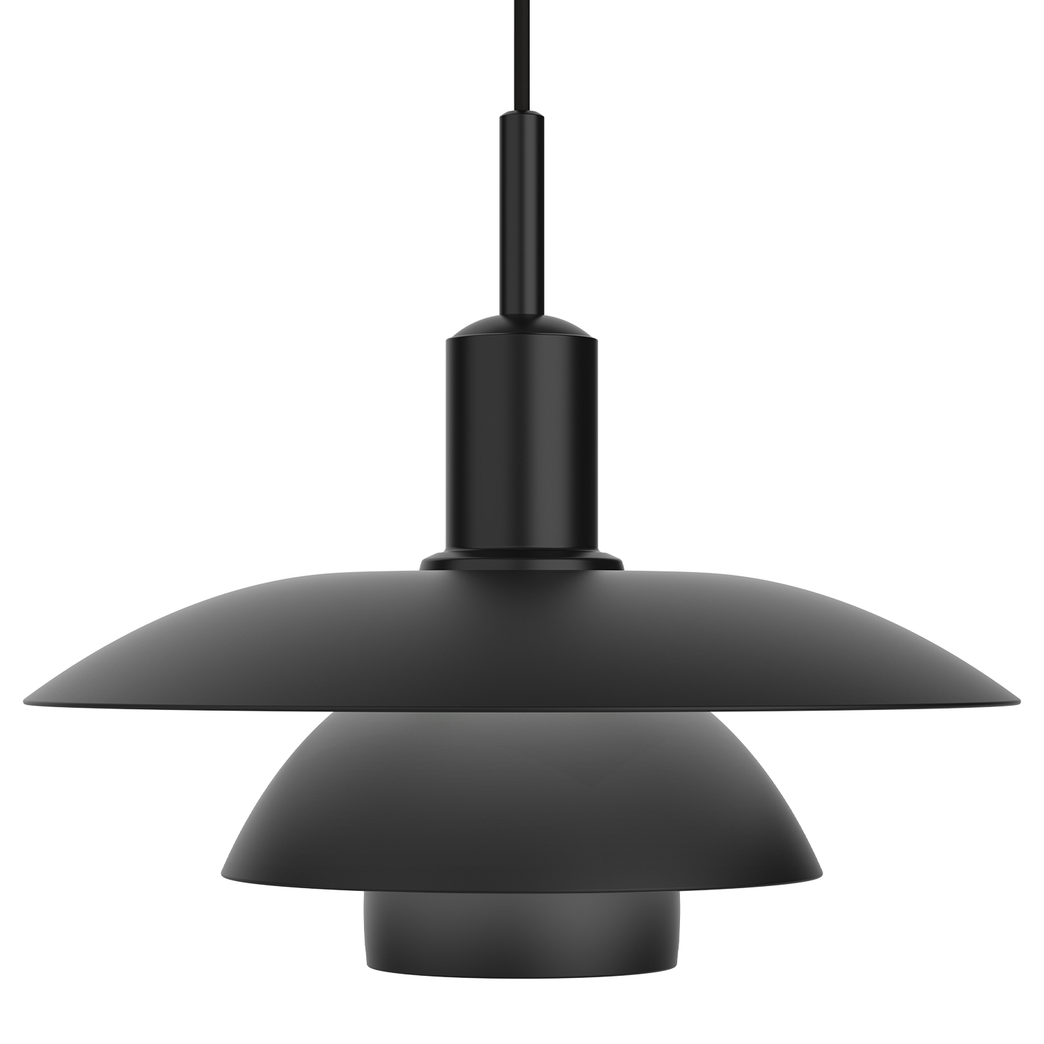 Louis Poulsen PH 5/5 pendant, black metal | Finnish Design Shop