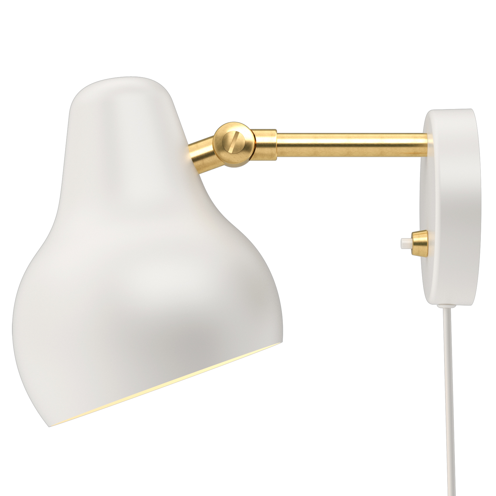Louis Poulsen VL38 wall lamp V2 LED, white | Finnish Design Shop