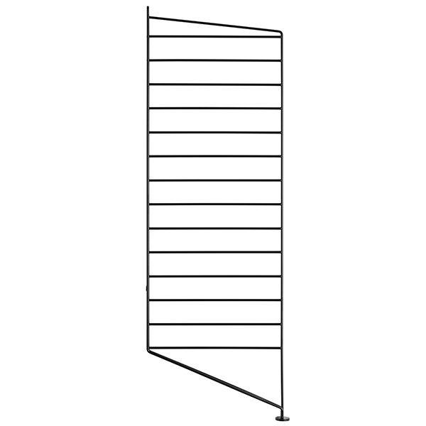 String Furniture String floor panel 85 x 30 cm, 1-pack, black | Finnish ...