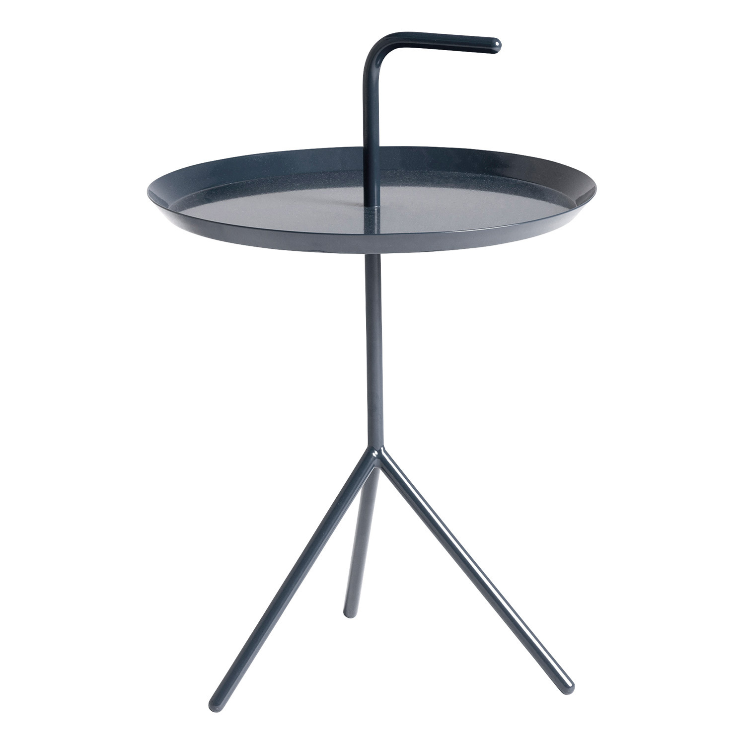 HAY DLM table, deep blue, high gloss | Finnish Design Shop