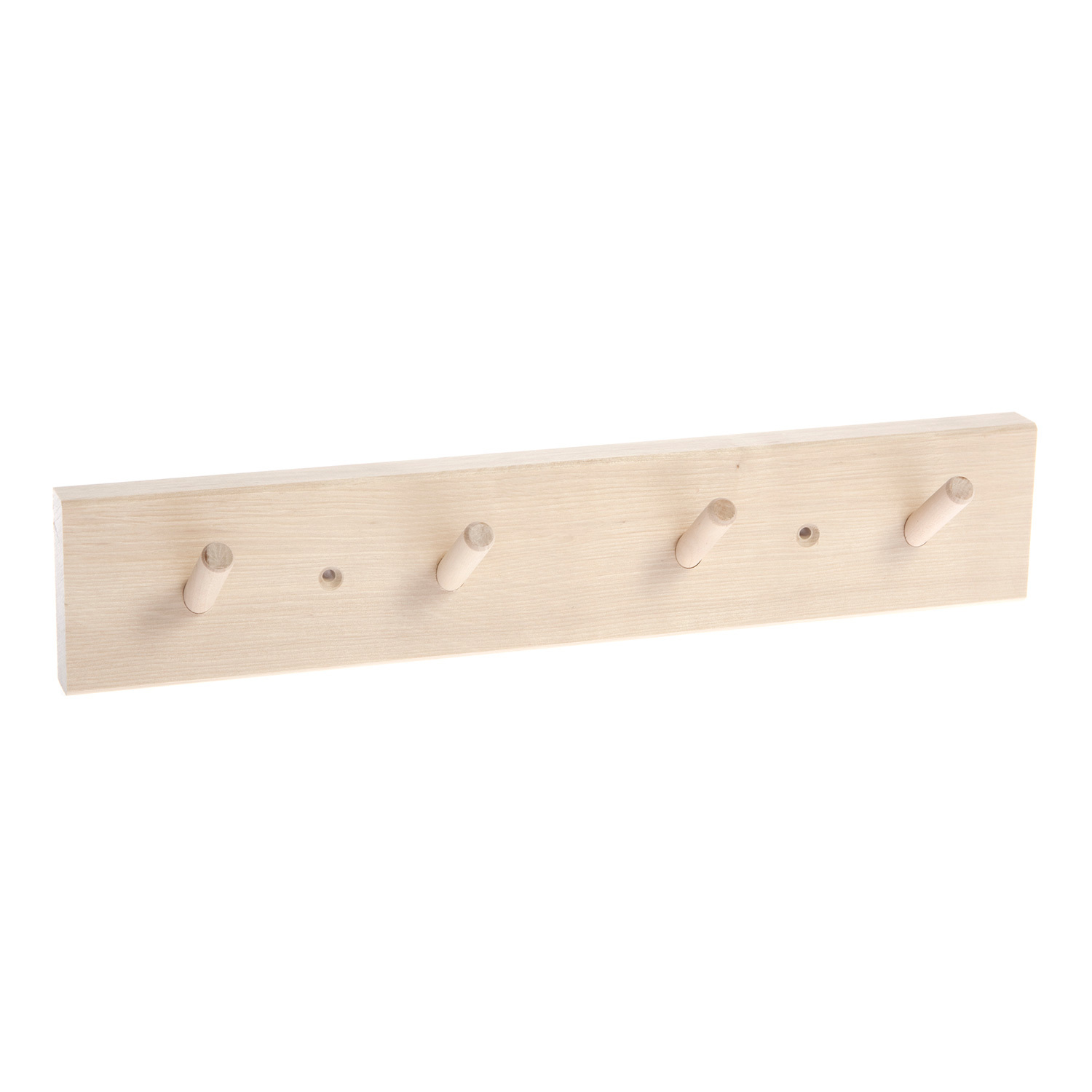 Iris Hantverk Rack with 4 hooks, birch | Finnish Design Shop